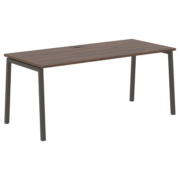 Стол прямой ELST 1780 Дуб Денвер тёмный/Мокко 1760х800х750 EDIS - Вид 1