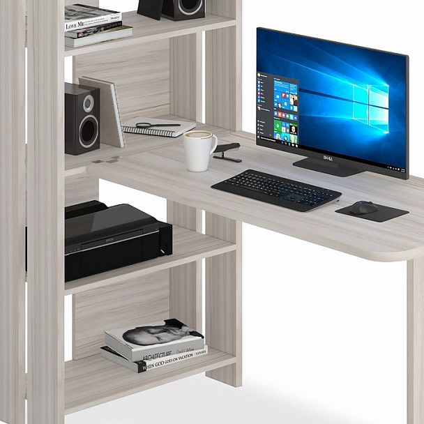 Стол компьютерный Домино Lite СТЛ-ОВ+С120Р Карамель - Вид 4