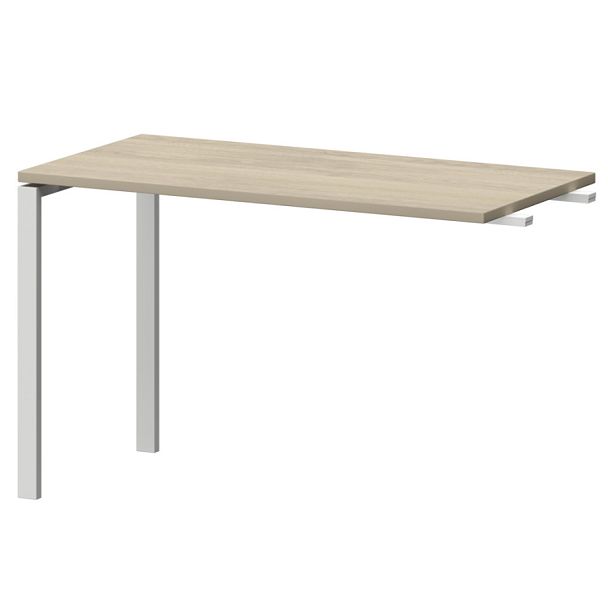 Бриф-приставка СМБ25-П-12.Пр25 Кронберг/Белый 1200x600x750 Смарт - Вид 1