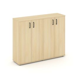 Стайл Проджект Тумба опорная/приставная SN.TOP-162 Акация Лорка/Черный Ручки 1432*400*1150 - Фото предпросмотра