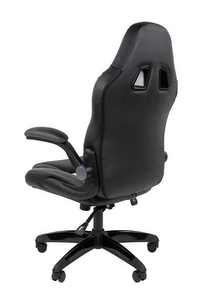 Кресло Chairman game 15 Россия экокожа черный/серый/белый - Вид 6