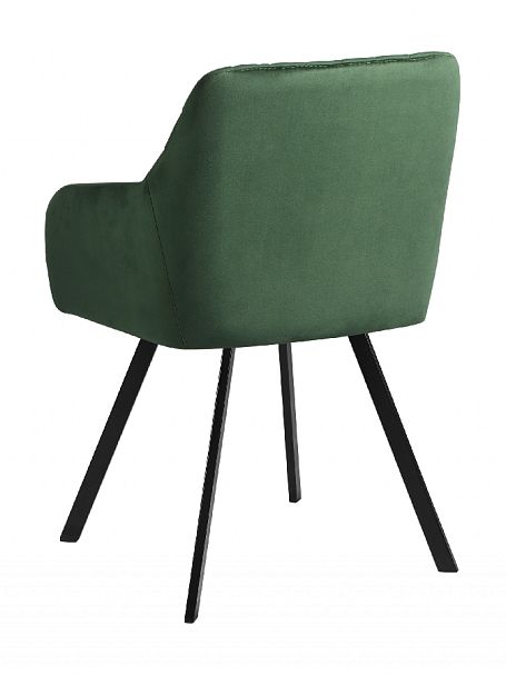 Комплект кресел Барли, Confetti deep forest/черный, 3 шт. - Вид 5