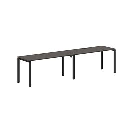 Стол 2-х местный EUWST 3167 Мокко/Черный 3126х670х750 EDIS - Фото предпросмотра