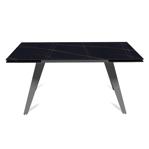 Стол раскладной Rhein (160+40+40), керамика матовая Black gold - Вид 2