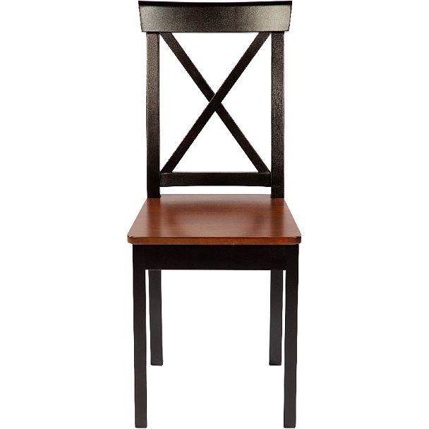 Комплект деревянных стульев с жестким сиденьем Бергольф Венге/Темный орех, 4 шт. - Вид 2