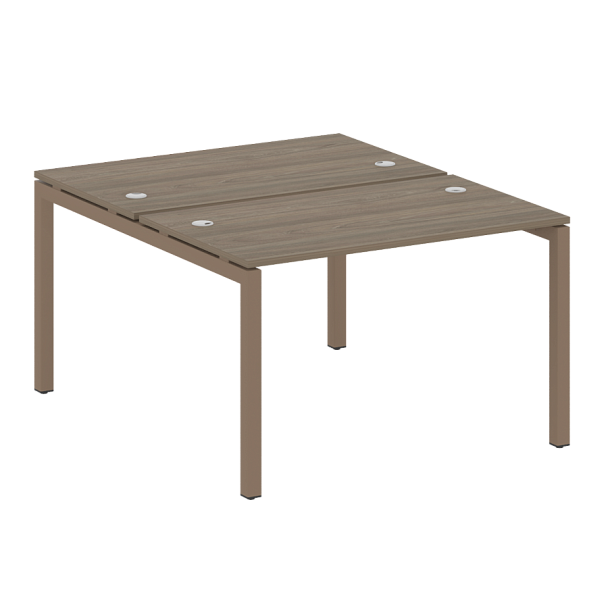 Metal System Quattro Р. ст. на П-образном м/к 50БП.РАС-СП-2.2 Вяз/Мокко металл 1200*1475*750 - Вид 1