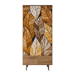 Шкаф двухстворчатый Berber принт 8 арт BB16/Print_08 - Фото предпросмотра