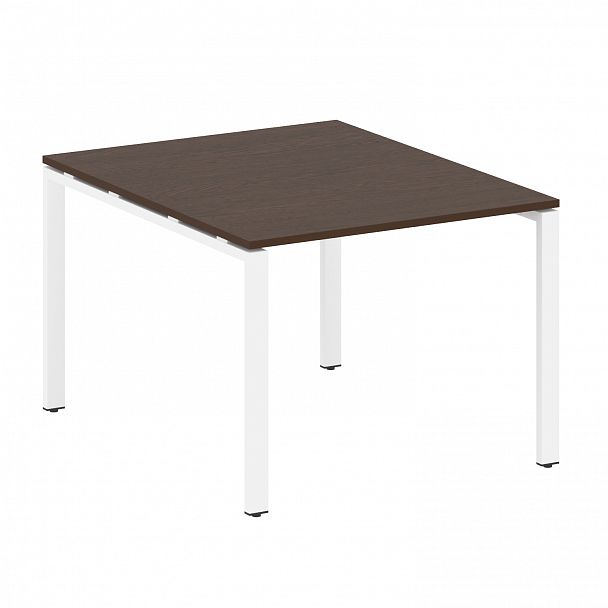 Стол для переговоров "Metal System" БП.ПРГ-1.1 венге/белый - Вид 1