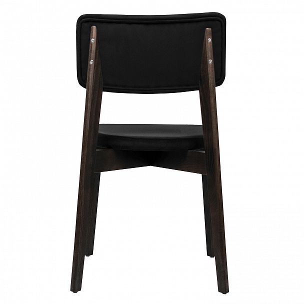Стул Topas, велюр Velutto-34 черный, морилка венге - Вид 5