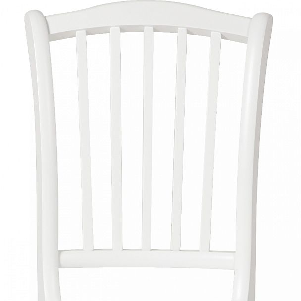 Стул деревянный с жестким сиденьем Элин Белый - Вид 7