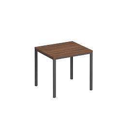 Стол письменный на металлокаркасе МП2 Комфорт МП2 К.А2 180 ОФ орех французский / антрацит - Фото предпросмотра