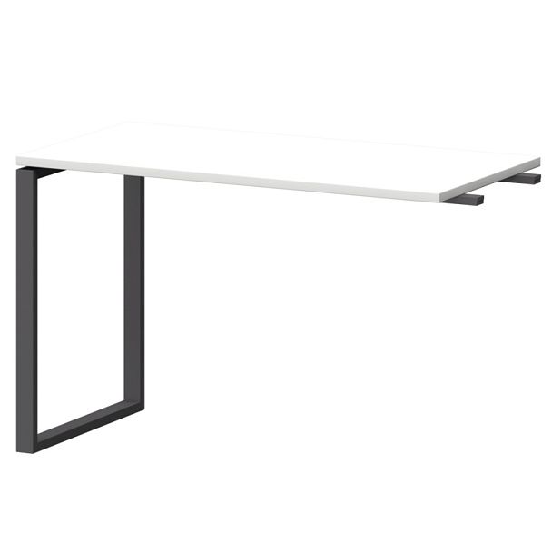 Бриф-приставка СМБ25-О-12.Пр25 Белый/Антрацит 1200x600x750 Смарт - Вид 1