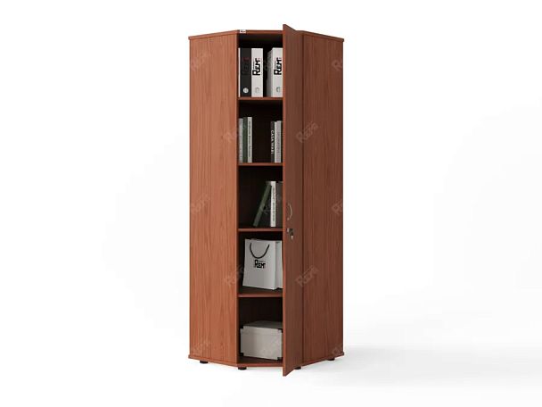ЛАЙТ / LIGHT RLG054-62x62 Угловой шкаф 62x62x183 Орех Итальянский - Вид 2