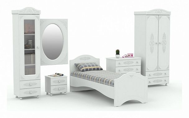 Кровать односпальная Ассоль АС-26 - Вид 2