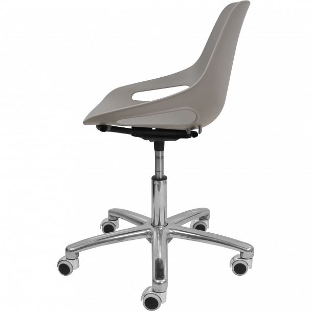 Стул "Q5 SW КРЕСЛО на  Крестовине CINA", серый - Вид 2