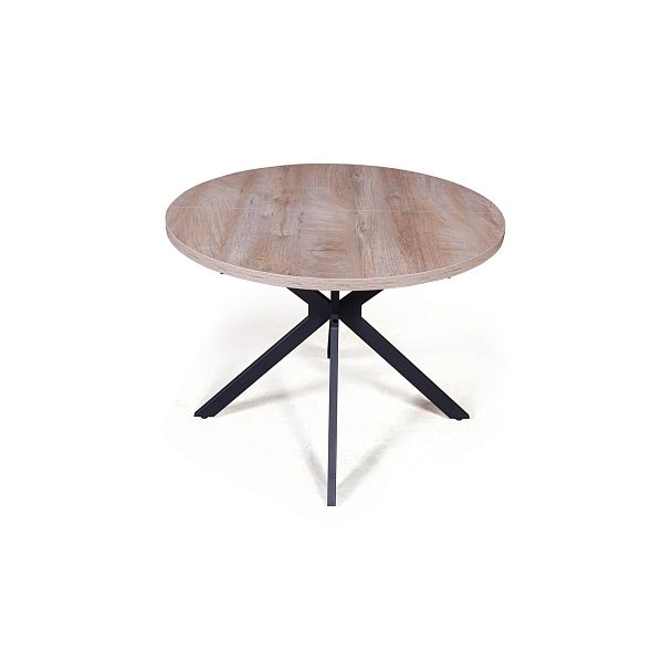 Стол круглый Vegas раздвижной (100+40) дуб эндгрейн - Вид 3