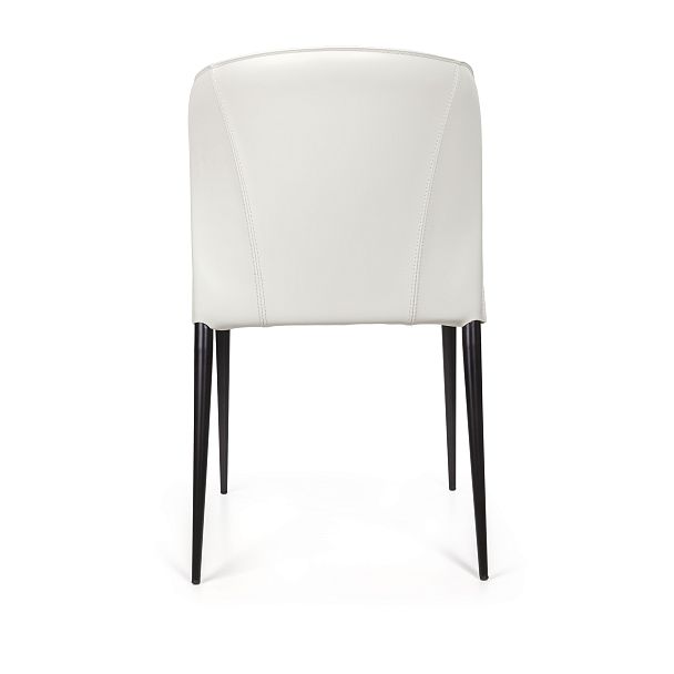 Стул Albert, кожа белый - Вид 6