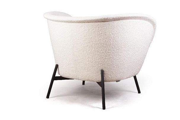 Лаунж кресло COUTURE букле светлый - Вид 9