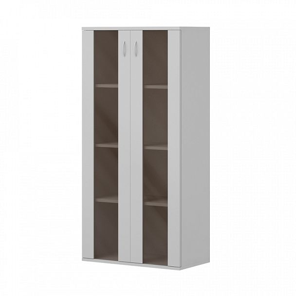 Шкаф "Система-M"  ПК-ССМ-Ш147Х71С2/35-В1-19 серый шагрень - Вид 1