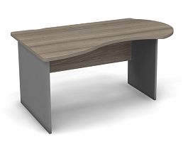 Стол асимметричный L,R 1600 Берлин Дрифтвуд/Серый СА 160 - Фото предпросмотра