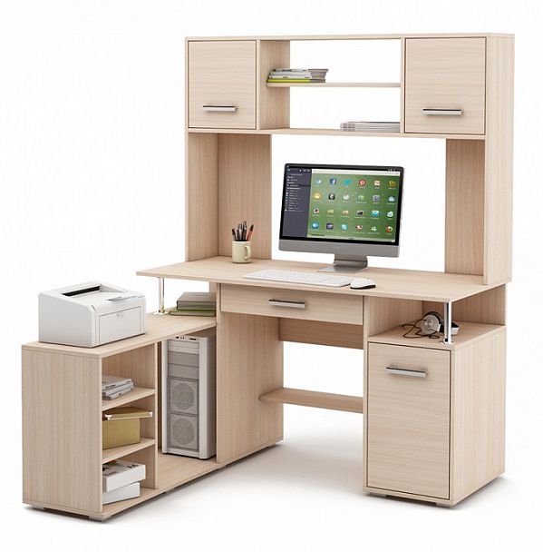 Стол письменный Амбер-21Я - Вид 1