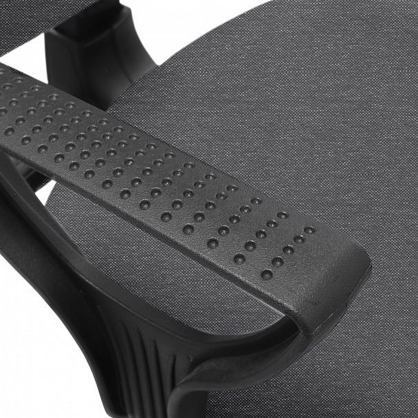 Кресло BRABIX "Prestige Ergo MG-311", регулируемая эргономичная спинка, ткань, серое, 531874 - Вид 6