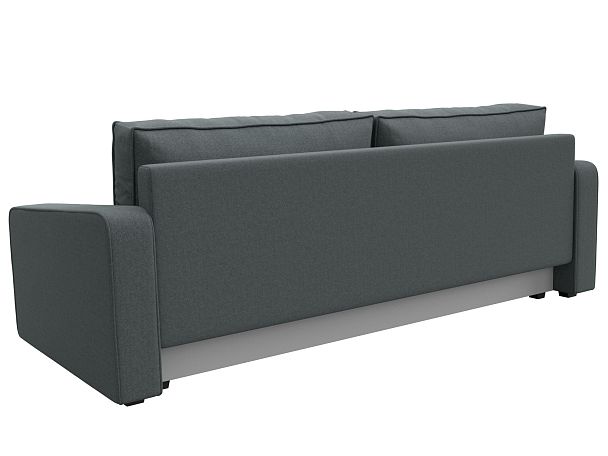 Диван прямой Лига-009 Рогожка серый - Вид 6