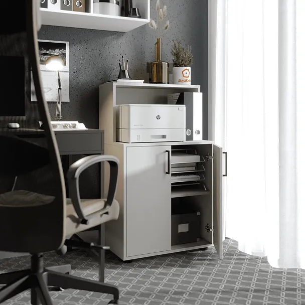 Комод универсальный Браво 1, белый - Вид 8