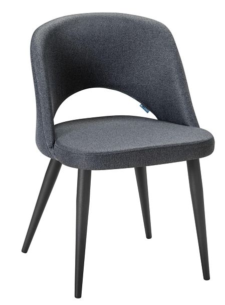 Стул Lars тёмно-серый/черный - Вид 1