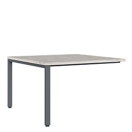 Удлинитель стола для переговоров Zion Light 120x123,6x75 дуб нордик - Фото предпросмотра