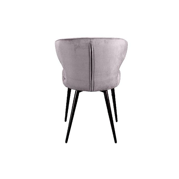 Стул Richard ромб, бархат светло-серый 26 - Вид 7