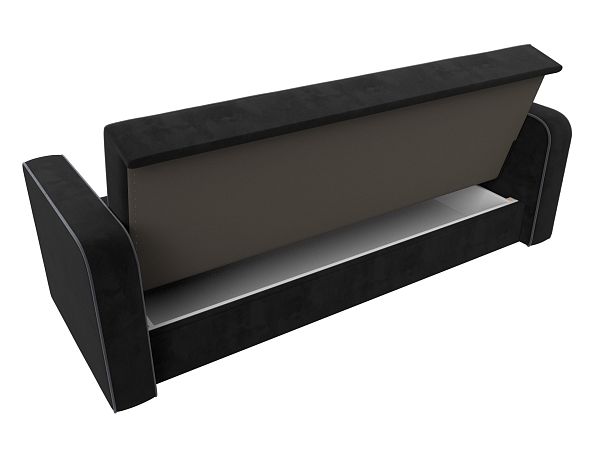 Диван-книжка Тур Велюр черный - Вид 8