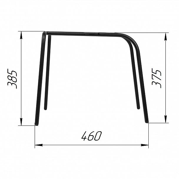 Ножки металлические Паук - Вид 3