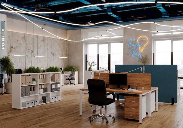 Стол линза Tess 180x80x75 дуб шамони светлый - Вид 29