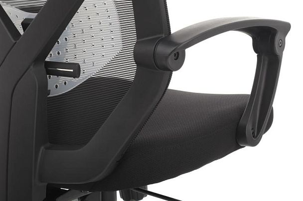 Кресло Oliver RCH W-203AC Черный пластик/Черный - Вид 10