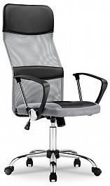 Кресло компьютерное Arano серое - Фото предпросмотра