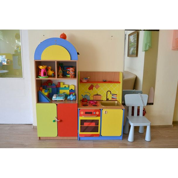 Игровая кухня Машенька, цветной - Вид 2
