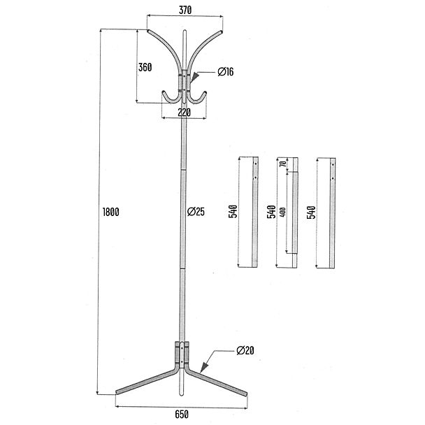 Вешалка М170 - Вид 4