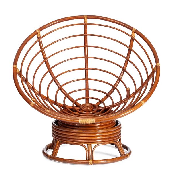 Кресло-качалка Папасан/Papasan (W 23/01 B) /без подушки/Pecan (орех) - Вид 5