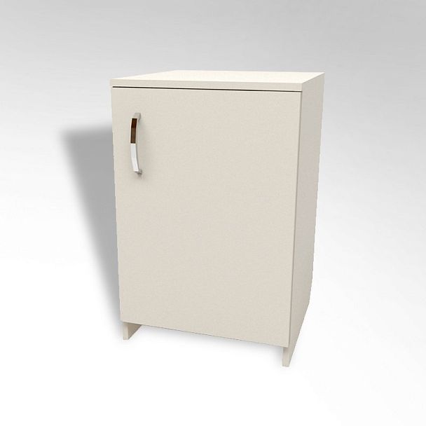 Тумба с дверцей и двумя полками М-003 - Вид 3