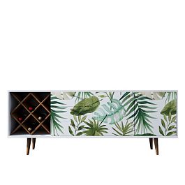 Комод Berber удлиненный с бутылочницей 4 принт арт BB15/Print_04 - Фото предпросмотра