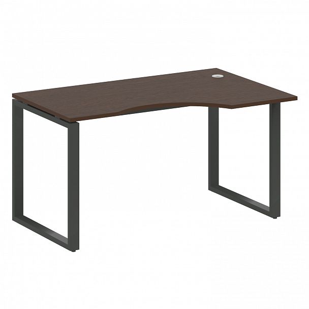 Стол "Metal System" БО.СА-2 венге/антрацит - Вид 1