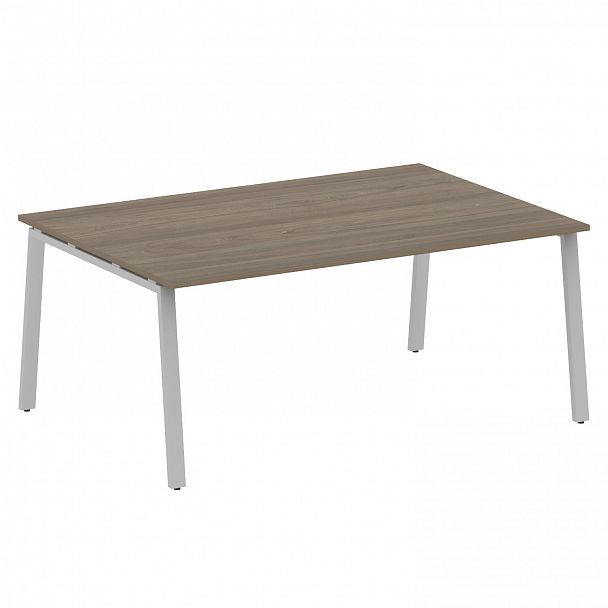Стол для переговоров "Metal System" БА.ПРГ-1.5 вяз/серый - Вид 1
