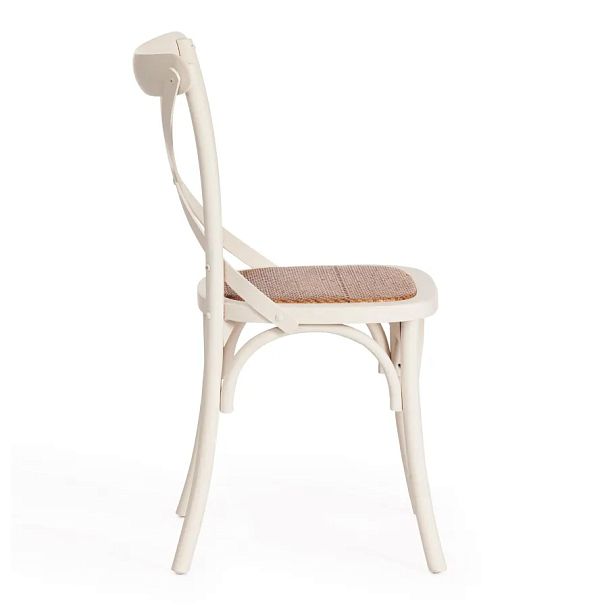 Стул Кросс/Cross (мод.CB2001), дерево вяз, Белый (butter white) - Вид 2