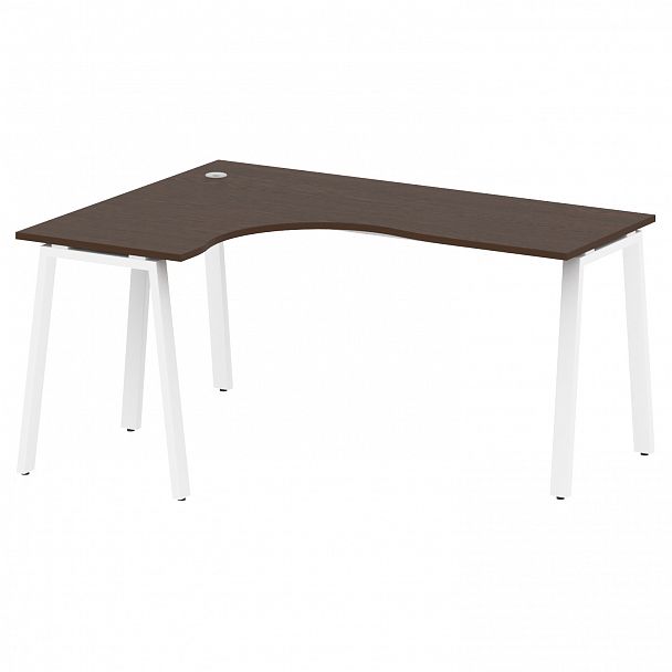 Стол "Metal System" БА.СА-4 венге/белый - Вид 2