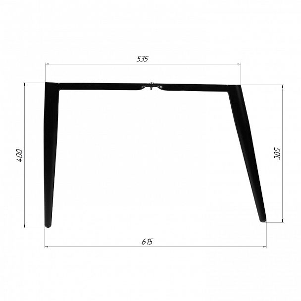 Конусные ноги металл №2 - Вид 3