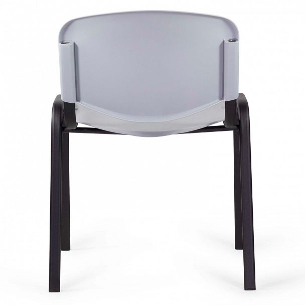 Стул STAFF "Iso Plast CF-009", черный каркас, пластик серый, 532570 - Вид 6