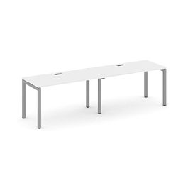 Стайл Проджект Рабочая станция 1 сторон. SN-5P.ORS-001 Белый/Металл Серый 1960*600*750 - Фото предпросмотра