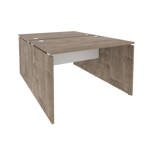 Onix Рабочая станция O.D.RS-2.2.8 Тиквуд темный/Белый бриллиант 1180*1635*750 - Вид 1