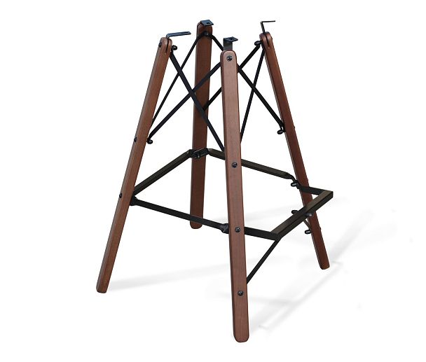 Стул барный Sheffilton SHT-ST38/S80 тихий океан/темный орех/черный - Вид 6